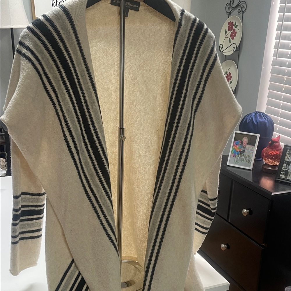 Summer Sale Markdown Eddie Bauer Open Front Cardigan Length 28”, Pit to Pit 21”